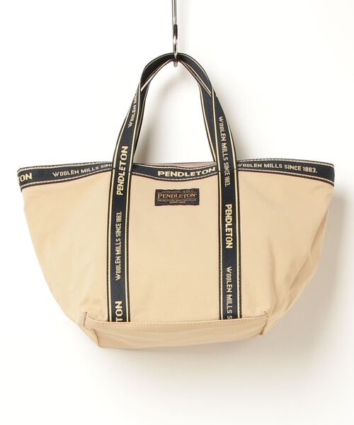 PENDLETON(ペンドルトン)の「【PENDLETON】LOGOTAPE MINITOTE(トートバッグ・レディース・カーキ/ブラック/ベージュ・FREE)」の18枚目の写真