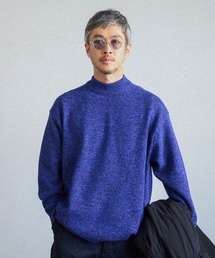 ATON | 【ATON / エイトン】別注 WOOL MOULINE MOCKNECK SWEATER(ニット/セーター)