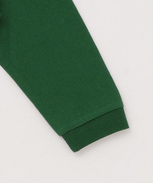 petit main（プティマイン）の「【プティプラ】ＢＯＹＳ長袖Ｔシャツ（Tシャツ/カットソー・キッズ・ライトグレー/レッド/ネイビー/モスグリーン/アイボリー/マルチ/ブルー/トップグレー/オフホワイト/グリーン・120cm/130cm/110cm/100cm/80ｃｍ/90cm）」の11枚目の写真