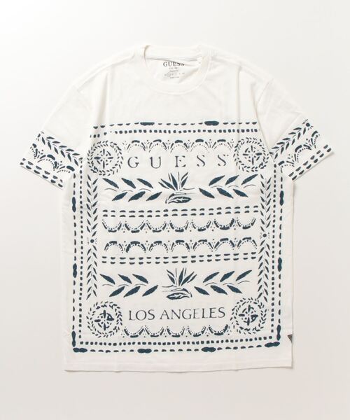 Guess（ゲス）の「Bsc Guess Tribe Tee（Tシャツ/カットソー・メンズ・その他・X-LARGE/MEDIUM/LARGE/SMALL）」の5枚目の写真