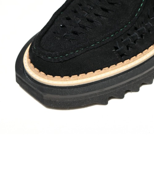 くるみ　elephant TRIBAL SUEDE ダブルソールSHOES elephant TRIBAL fabrics（エレファントトライバルファブリック