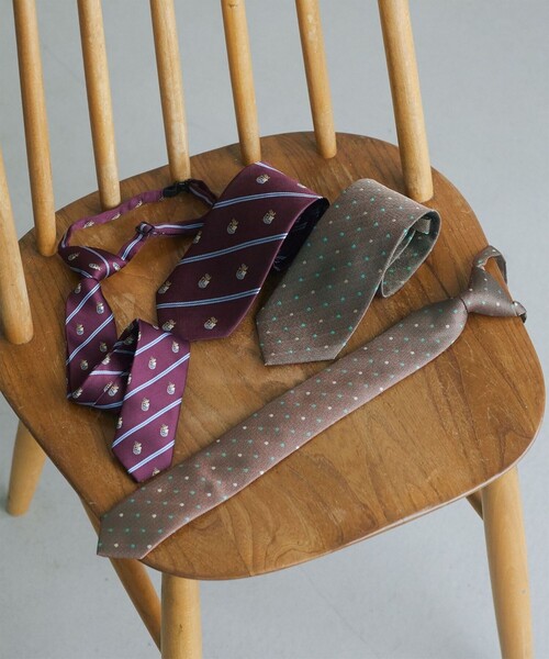 セール】GLR ネクタイチーフセット / クレスト M-L（ネクタイ