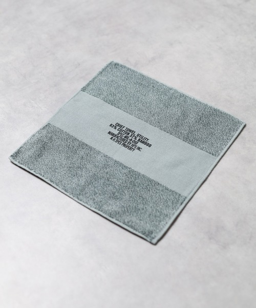 N.HOOLYWOOD（N.ハリウッド）の「【N.HOOLYWOOD x HIPPOPOTAMUS】オーガニックコットン＆バンブー  ハンカチーフタオル（ハンカチ/ハンドタオル・レディース・ダークカーキ/カーキ/ベージュ・FREE）」の2枚目の写真