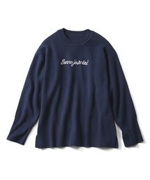 Live in comfort | リブ　イン　コンフォート　トレーナー感覚で毎日活躍！コットン素材のミラノリブニットトップス(ニット/セーター)