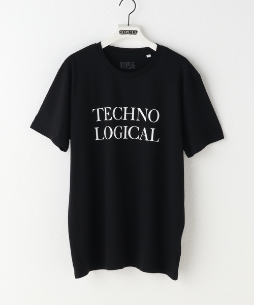 アディアム 2022年✨ラッフル カットソー フリル ブラック Tシャツ XS セール】【IDEA BOOKS / アイディアブックス】TECHNOLOGICAL