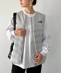 THE NORTH FACE | 国内未発売 THE NORTH FACE(ザ・ノースフェイス)/軽量 保温 ジップ ライトダウンベスト/LEWES T VEST(ダウンベスト)