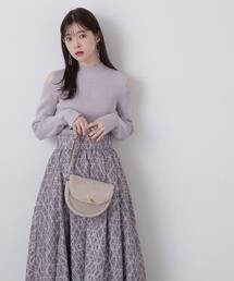 PROPORTION BODY DRESSING | 肩開きハイネックニット / 1213270023(ニット/セーター)