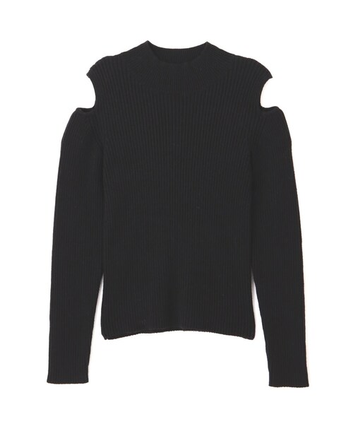 PROPORTION BODY DRESSING(プロポーションボディドレッシング)の「肩開きハイネックニット / 1213270023(ニット/セーター・レディース・ブルー/グレー/ブラック・FREE)」の8枚目の写真