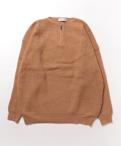 aimoha(アイモハ)の「aimoha men ラウンドネックジッパープルオーバー(ニット/セーター・メンズ・ダークグレー/ブラック/ベージュ・MEDIUM/XXX-LARGE/X-LARGE/XX-LARGE/LARGE)」の20枚目の写真