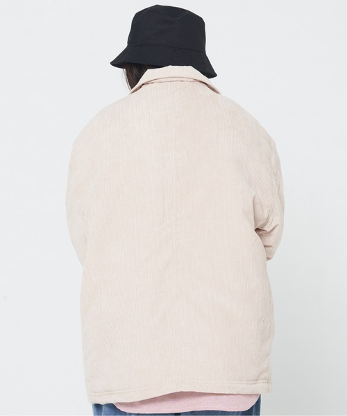 ROUGH TRADE(ラフトレード)の「コーデュロイ裏キルトカバーオール(M1)(カバーオール・メンズ・ナチュラル/ライトグリーン/ブラウン/グレー・MEDIUM/LARGE/X-LARGE)」の20枚目の写真