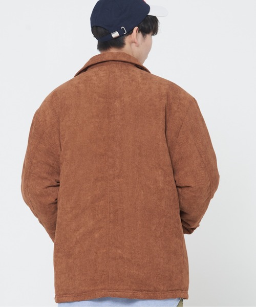 ROUGH TRADE(ラフトレード)の「コーデュロイ裏キルトカバーオール(M1)(カバーオール・メンズ・ナチュラル/ライトグリーン/ブラウン/グレー・MEDIUM/LARGE/X-LARGE)」の14枚目の写真