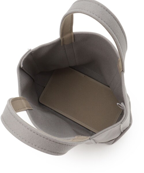 ORCIVAL（オーシバル）の「◆ORCIVAL（オーシバル） HEAVY MELTON（トートバッグ・レディース・グレー系その他/ベージュ/ブルー系その他・00）」の11枚目の写真