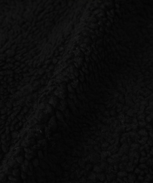 URBAN CHERRY（アーバンチェリー）の「【おうちで洗える】ロングボア切り替えキルティングコート（ブルゾン・キッズ・ブラウン/カーキ/ブラック・110cm/120cm/130cm/140cm/150cm）」の19枚目の写真