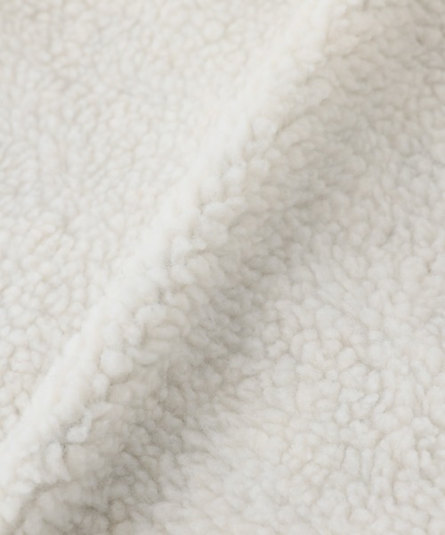 URBAN CHERRY（アーバンチェリー）の「【おうちで洗える】ロングボア切り替えキルティングコート（ブルゾン・キッズ・ブラウン/カーキ/ブラック・110cm/120cm/130cm/140cm/150cm）」の15枚目の写真