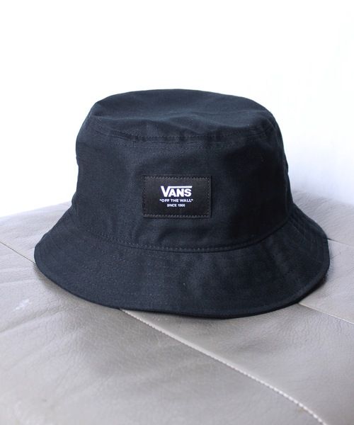VANS（バンズ）の「【VANS】ヴァンズ PATCH BUCKET HAT バケットハット VN0A7S96（ハット・レディース・ブラック・L/XL）」の3枚目の写真