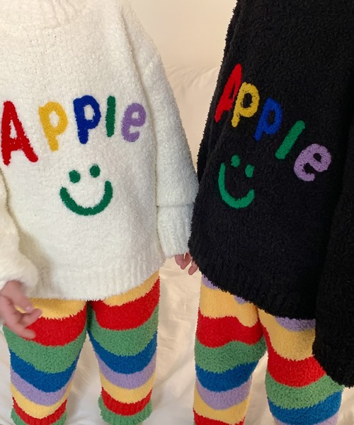 aimoha（アイモハ）の「【aimoha-KIDS-】子供服　モチモチパジャマセット (AW)（セットアップ・キッズ・ホワイト/ブラック・120/130/100/110/90/140）」の12枚目の写真