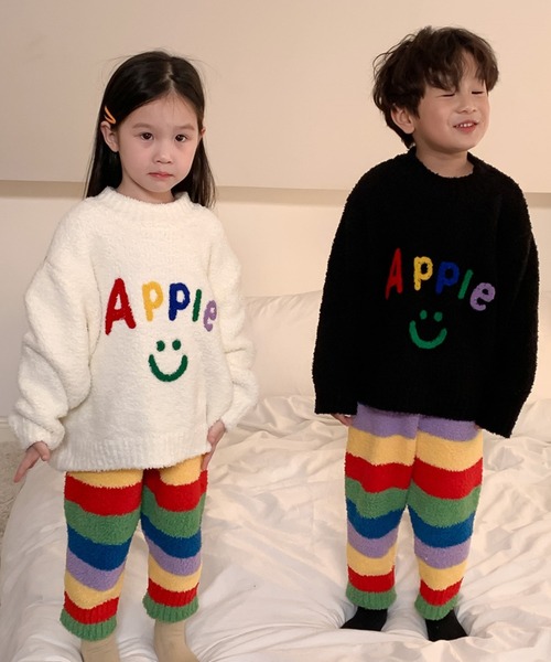 aimoha（アイモハ）の「【aimoha-KIDS-】子供服　モチモチパジャマセット (AW)（セットアップ・キッズ・ホワイト/ブラック・120/130/100/110/90/140）」の15枚目の写真