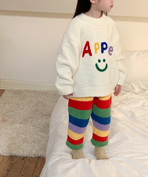 aimoha（アイモハ）の「【aimoha-KIDS-】子供服　モチモチパジャマセット (AW)（セットアップ・キッズ・ホワイト/ブラック・120/130/100/110/90/140）」の16枚目の写真