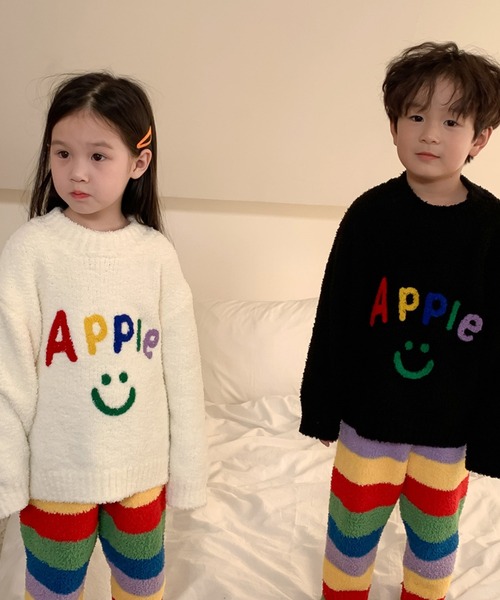 aimoha（アイモハ）の「【aimoha-KIDS-】子供服　モチモチパジャマセット (AW)（セットアップ・キッズ・ホワイト/ブラック・120/130/100/110/90/140）」の18枚目の写真