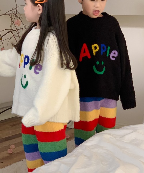 aimoha（アイモハ）の「【aimoha-KIDS-】子供服　モチモチパジャマセット (AW)（セットアップ・キッズ・ホワイト/ブラック・120/130/100/110/90/140）」の20枚目の写真