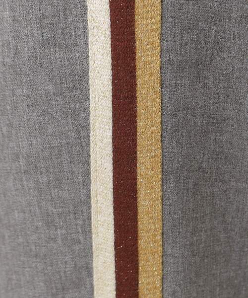 OPAQUE.CLIP（オペークドットクリップ）の「◆サイドライン落ち感ワイドパンツ/ウールライク【洗濯機洗い可】（その他パンツ・レディース・グレー/ネイビー・36/40/38）」の9枚目の写真