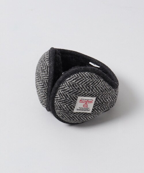 HARRIS TWEED（ハリスツイード）の「◆HARRIS TWEED／ハリスツイードイヤーマフ（イヤーマフ・メンズ・ベージュ系1/ブラック系5/ブラック・00）」の5枚目の写真
