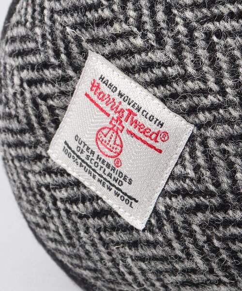 HARRIS TWEED（ハリスツイード）の「◆HARRIS TWEED／ハリスツイードイヤーマフ（イヤーマフ・メンズ・ベージュ系1/ブラック系5/ブラック・00）」の9枚目の写真