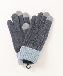salle de bal（サルデバル）の「バイカラー ケーブル編み 手袋 スマホ対応 6270 ITI（手袋）」