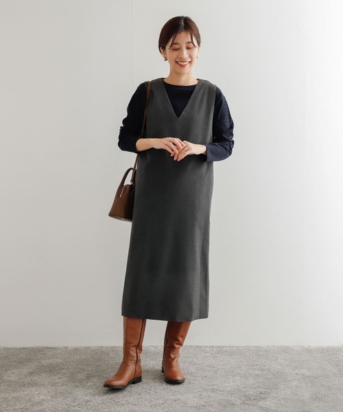 URBAN RESEARCH DOORS（アーバンリサーチドアーズ）の「スムースボーダーカットソー（Tシャツ/カットソー・レディース・ブラック系その他/ホワイト系その他/ブルー系その他・MEDIUM）」の16枚目の写真