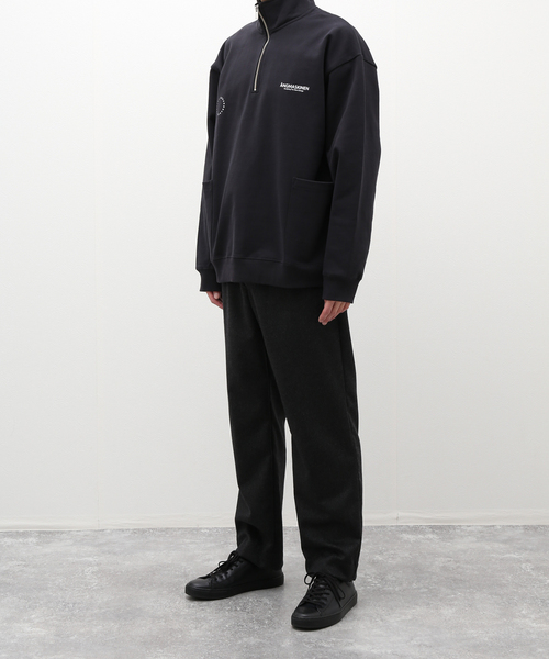 セール】OLIVEDRAB ハーフジップスウェット（Tシャツ/カットソー