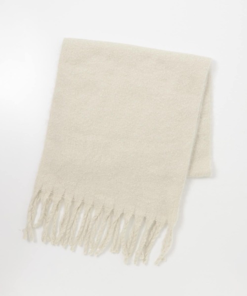 SENSE OF PLACE by URBAN RESEARCH(センスオブプレイスバイアーバンリサーチ)の「『ユニセックス』フリンジストール(ストール/ショール・メンズ・グレー/ブルー/ブラック/ライトベージュ・ONE)」の13枚目の写真