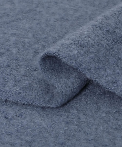 SENSE OF PLACE by URBAN RESEARCH(センスオブプレイスバイアーバンリサーチ)の「『ユニセックス』フリンジストール(ストール/ショール・メンズ・グレー/ブルー/ブラック/ライトベージュ・ONE)」の17枚目の写真