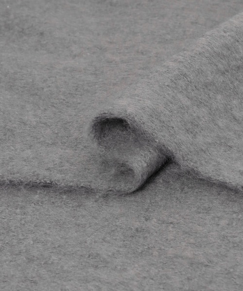 SENSE OF PLACE by URBAN RESEARCH(センスオブプレイスバイアーバンリサーチ)の「『ユニセックス』フリンジストール(ストール/ショール・メンズ・グレー/ブルー/ブラック/ライトベージュ・ONE)」の18枚目の写真