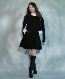 美品★ Apuweiser riche ペプラムミニジャンスカ 2 美品☆ Apuweiser riche ペプラムミニジャンスカ 2