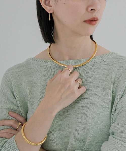 URBAN RESEARCH（アーバンリサーチ）の「THINチョーカー（ネックレス・レディース・ゴールド・-）」の2枚目の写真