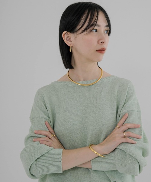 URBAN RESEARCH（アーバンリサーチ）の「THINチョーカー（ネックレス・レディース・ゴールド・-）」の3枚目の写真