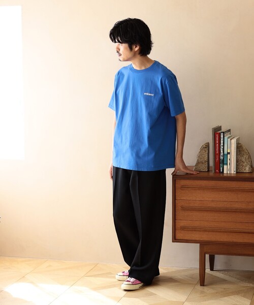 B:MING by BEAMS（ビーミングバイビームス）の「ambiance / Fade Logo Print T-Shirt（Tシャツ/カットソー・メンズ・ホワイト系その他5/ブラック/ブルー系その他3・SMALL/MEDIUM/LARGE/X-LARGE）」の5枚目の写真