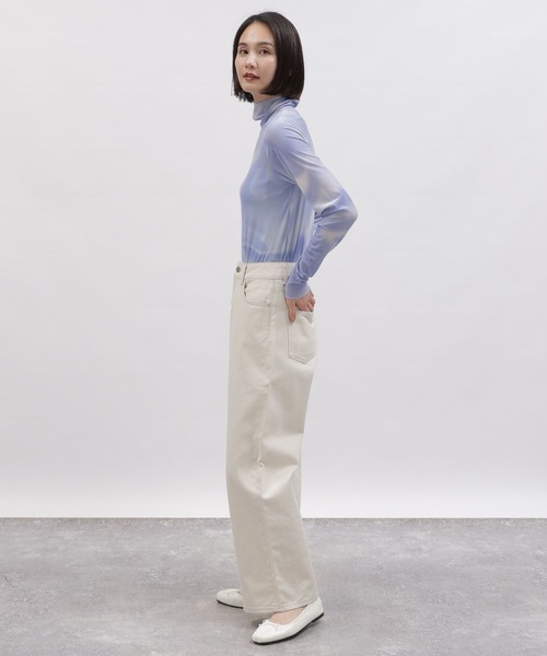 LAKOLE（ラコレ）の「マーブルベロアタートル / 107732（その他トップス・レディース・ベージュ/ライム/ブルー・SMALL/MEDIUM）」の17枚目の写真