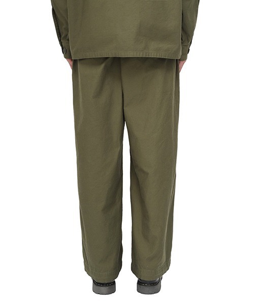 marka（マーカ）の「marka / マーカ：AGGRESSOR PANTS - ORGANIC COTTON BACK SATIN -：M24A-05PT01C[COR]（その他パンツ・メンズ・オリーブ・2）」の8枚目の写真