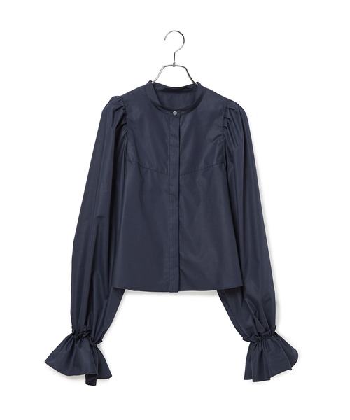 【WEB限定】スリーブコンシャスクロップドシャツ（シャツ/ブラウス）｜ADAM ET ROPE'（アダムエロペ）