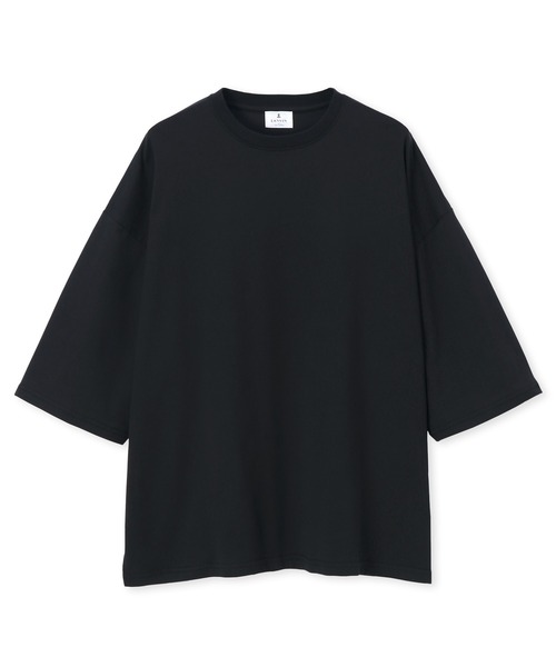 LANVIN en Bleu（ランバンオンブルー）の「2層構造 クールマックス オーバーサイズ シンプルTシャツ（Tシャツ/カットソー・メンズ・ブルーグレー/ブラック/グレイッシュベージュ/ホワイト・52/50/48/46）」の11枚目の写真