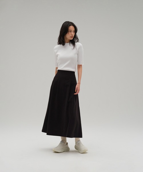 NEW BALANCE(ニューバランス)の「MET24 Knit Short Sleeve Tee(Tシャツ/カットソー・レディース・ライトベージュ/ブラック/ホワイト・ONE SIZE)」の20枚目の写真