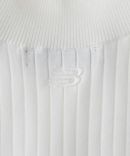 NEW BALANCE(ニューバランス)の「MET24 Knit Short Sleeve Tee(Tシャツ/カットソー・レディース・ライトベージュ/ブラック/ホワイト・ONE SIZE)」の13枚目の写真