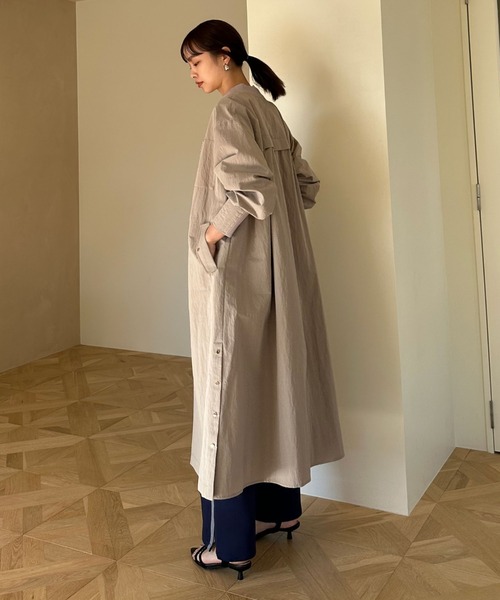 ワダ様Doux Archives バックギャザーロングMA-1ジップアップコート セール】バックギャザーロングMA-1（MA-1）｜DOUX ARCHIVES