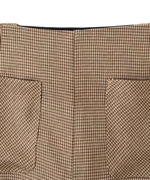 DETAILS(ディテールズ)の「DETAILS/ディテイルズ/千鳥チェックパンツ(その他パンツ・レディース・ブラウン・F)」の10枚目の写真