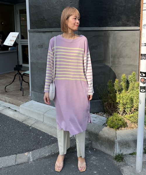 audrey and john wad（オードリーアンドジョンワッド）の「フェイクレザーセミフレアパンツ（その他パンツ・レディース・ベージュ/アイボリー/ブラック・S/M）」の10枚目の写真