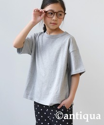 antiqua | クルーネック半袖Tシャツ(Tシャツ/カットソー)