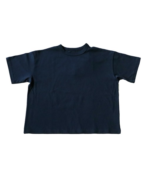 antiqua（アンティカ）の「クルーネック半袖Tシャツ（Tシャツ/カットソー・キッズ・イエロー/ネイビー/ブラック/オフホワイト/杢グレー/ピンク・130/110/120）」の14枚目の写真