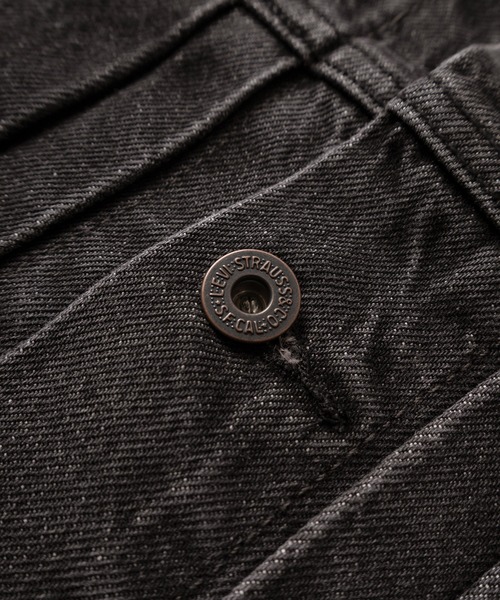 Levi's(リーバイス)の「【Levi’s/リーバイス】TYPE-1 TRUCKER DENIM JACKET/オーバーサイズ ブラックデニムジャケット/Gジャン/BLACK STONEWASH(デニムジャケット・メンズ・ブラック・S/M/L/XL)」の5枚目の写真