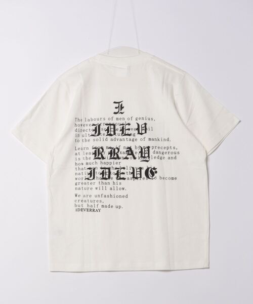 Ressaca(レサーカ)の「オーバーサイズ オールドイングリッシュ バックプリントTシャツ(Tシャツ/カットソー・メンズ・ブラック/ホワイト・M/S/XXL/XL/L)」の7枚目の写真